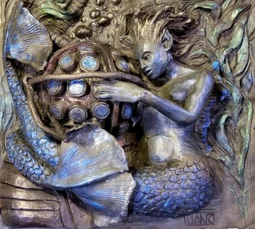 curious mermaid
